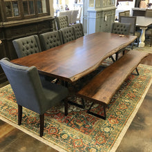 Load image into Gallery viewer, 106” Live Edge Dining Table