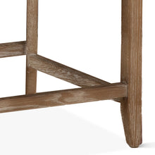Load image into Gallery viewer, Distressed Dark Brown Leather Counter Stool - Light Leg