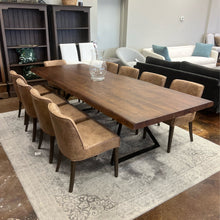 Load image into Gallery viewer, 106” Live Edge Dining Table