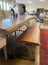 Load image into Gallery viewer, 106” Live Edge Dining Table