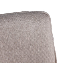 Load image into Gallery viewer, Beige Linen Counter Stool
