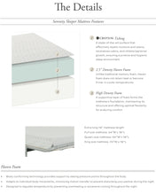 Load image into Gallery viewer, 75” Sylvie Queen Serenity Sleeper
