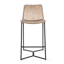 Load image into Gallery viewer, Essex 18" Morgan Counter Chair Hand Washed Taupe
