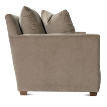 Load image into Gallery viewer, Lilah 89” Quick Ship Bench Cushion Sofa - Fawn Brushed Velvet
