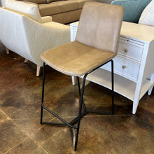 Load image into Gallery viewer, Essex 18" Morgan Counter Chair Hand Washed Taupe
