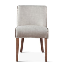 Load image into Gallery viewer, Beige Linen Blend Dining Chair
