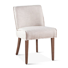 Load image into Gallery viewer, Beige Linen Blend Dining Chair
