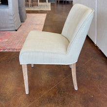 Load image into Gallery viewer, Beige Linen Blend Dining Chair
