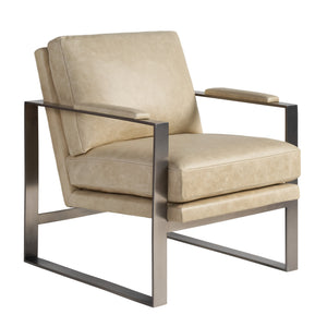 Leather Accent Chair