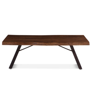 London Loft Coffee Table 54" Walnut