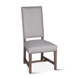 Darcy Dining Chair Greige Linen
