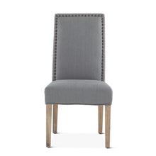 Load image into Gallery viewer, Jones Dining Chair Warm Gray with Napoleon Legs
