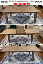 Load image into Gallery viewer, Butterfly Leaf Extension Dining Table
