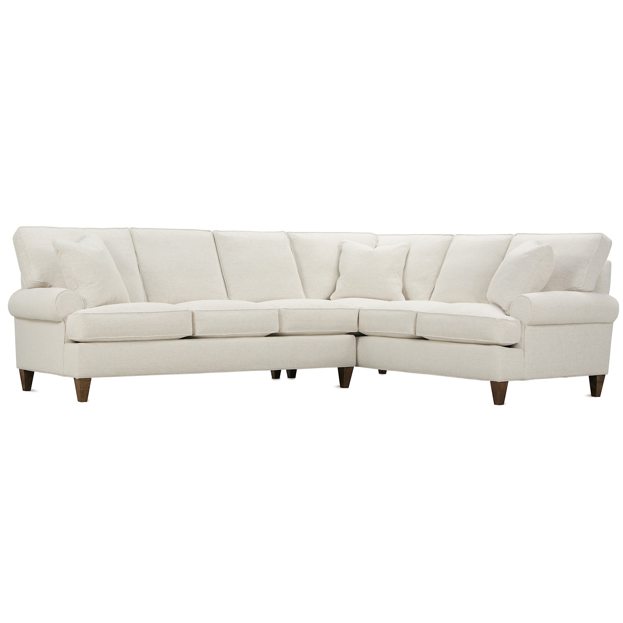 Havertys Amalfi Sectional Sofa Baci Living Room