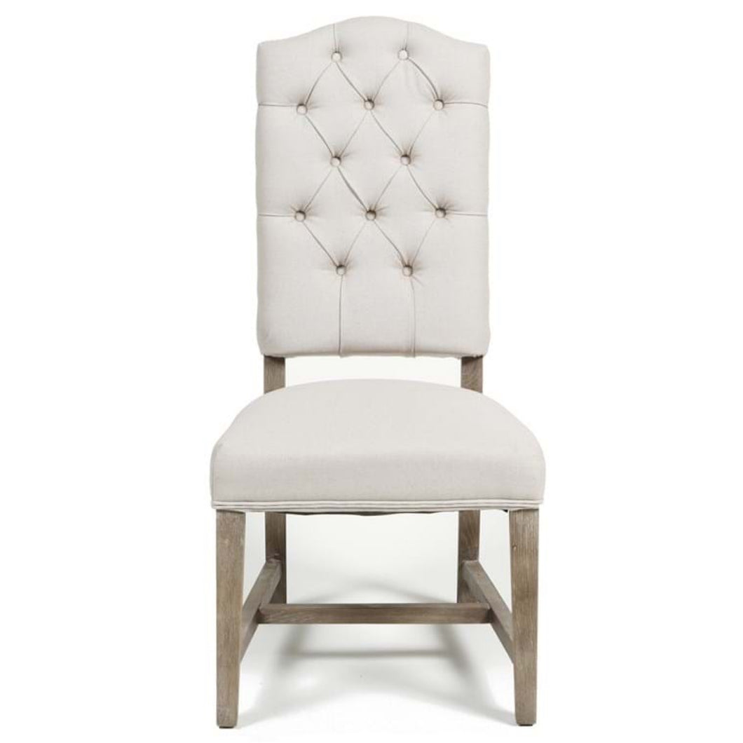 Ava Upholstered Dining Chair Beige