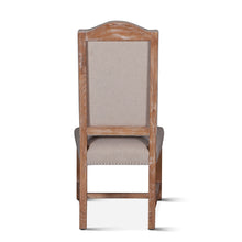 Load image into Gallery viewer, Stella Camelback Dining Chair Natural Linen
