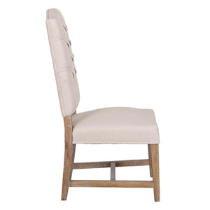 Ava Upholstered Dining Chair Beige