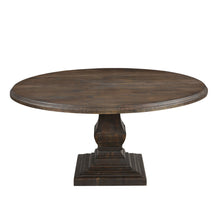 Load image into Gallery viewer, 60&quot; Round Dining Table Weathered Mango
